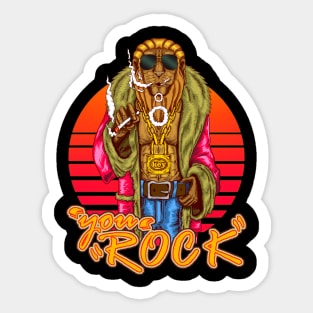 the king Sticker